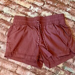 Avalanche Maroon Athletic Shorts